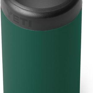 YETI Rambler 12 oz. Colster Slim Can Insulator for the Slim Hard Seltzer Cans, Black Forest Green