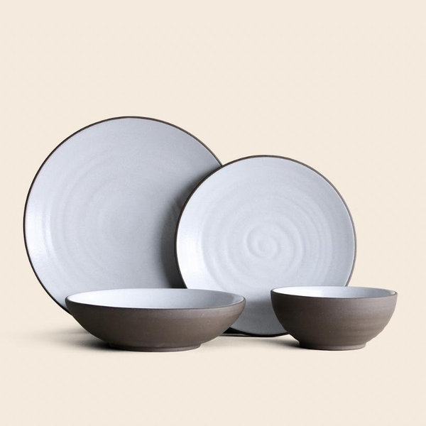 Jono Pandolfi 6" Coupe Crudo Bowl Set of 6
