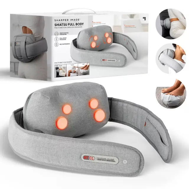 Sharper Image® Shiatsu Full Body Massager