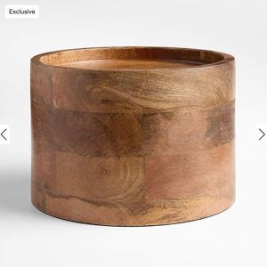 Brooks Natural Wood Drink Dispenser Stand + Reviews | Crate & Barrel