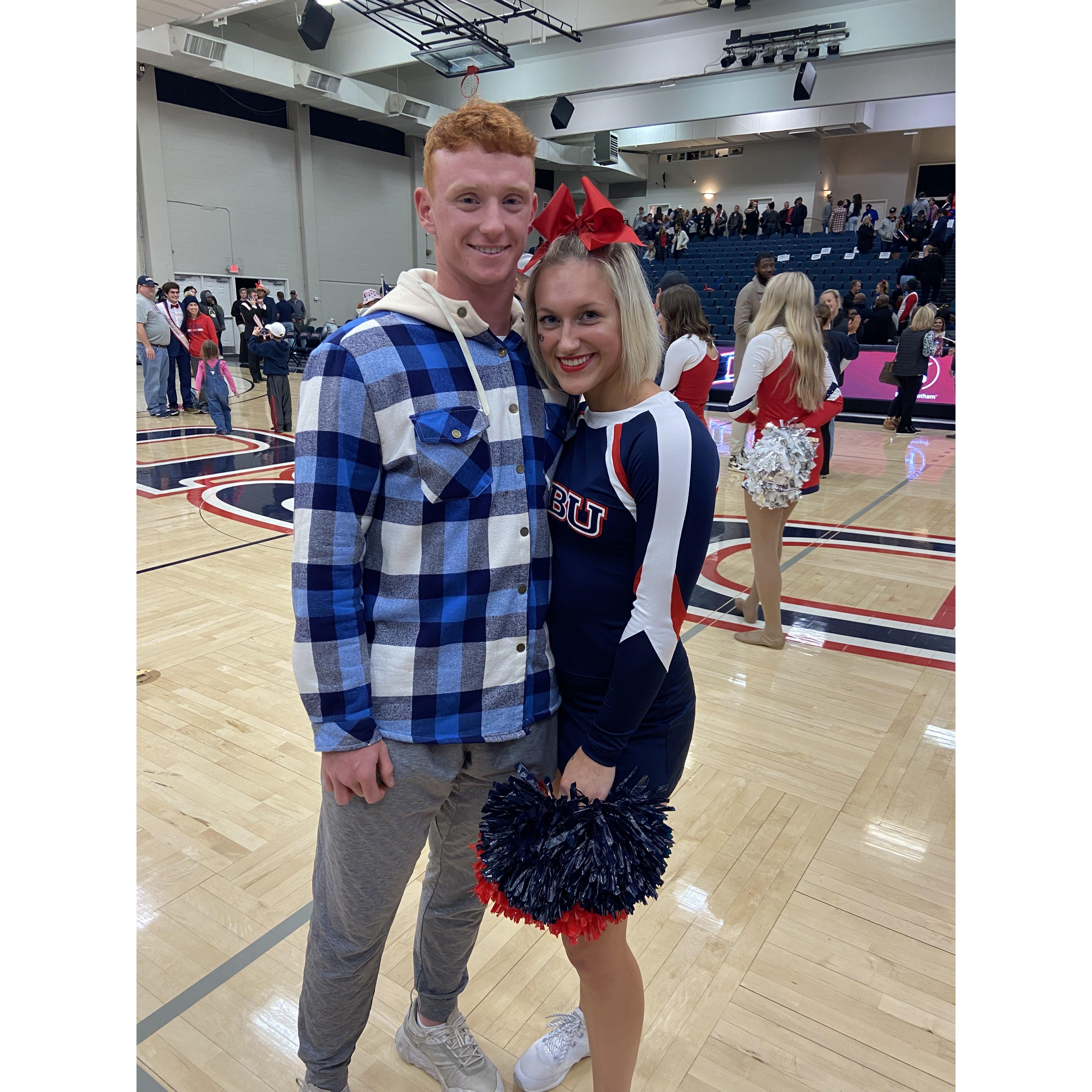 Our first picture together! DBU homecoming 2022