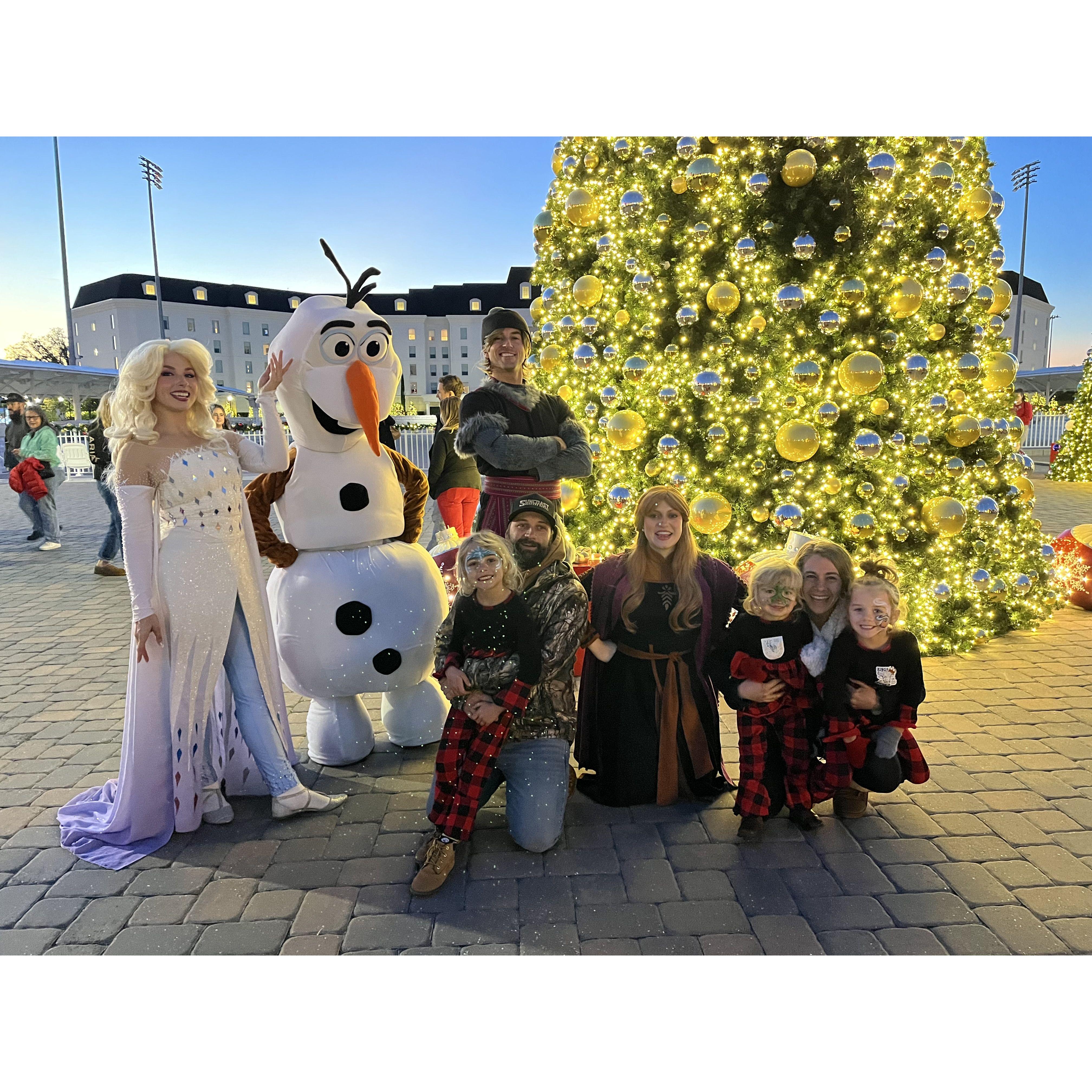 Meeting the Frozen Characters (WEC 2024)