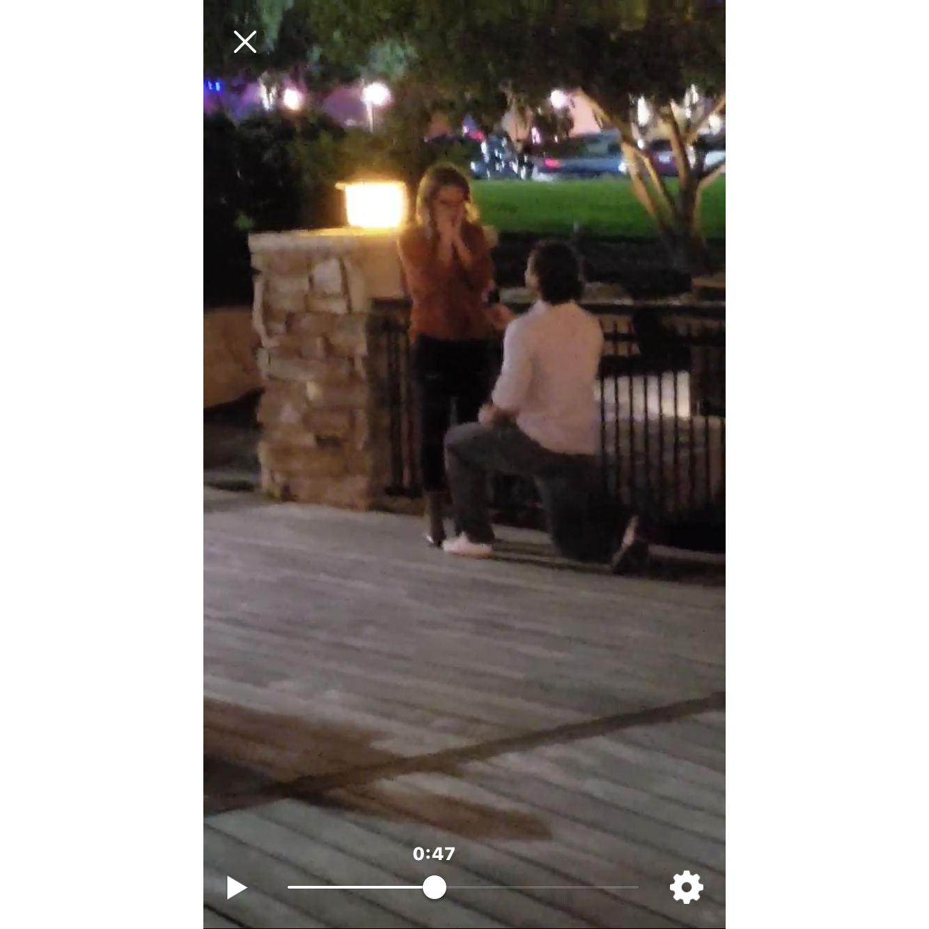 The proposal!