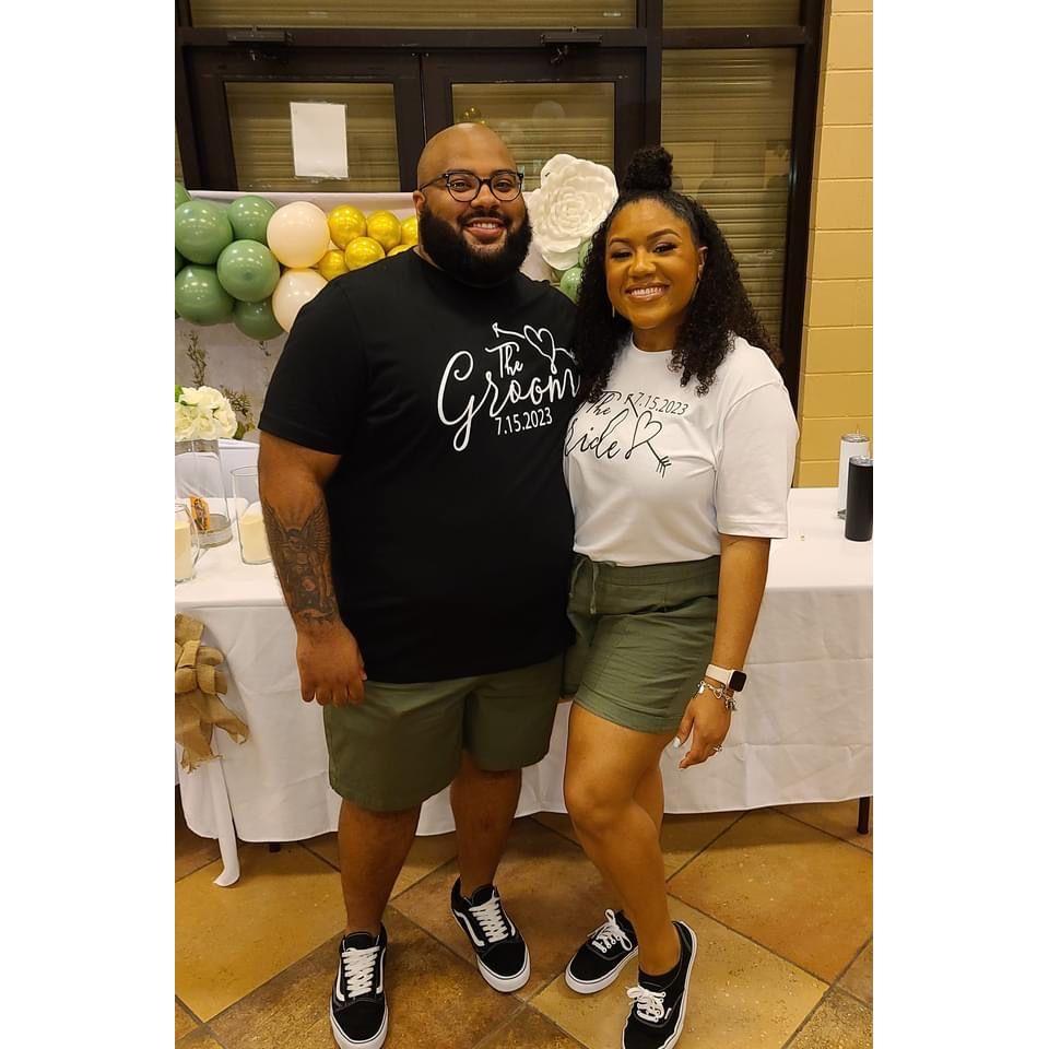 May 2022: Celebrating our engagement at our "I DO BBQ"