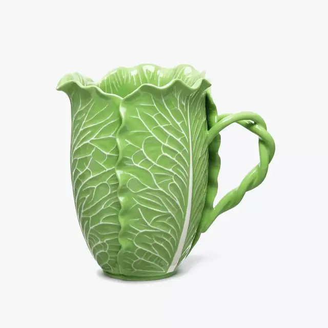 Lettuce Ware Pitcher, Green