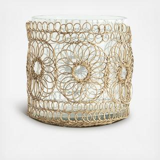 Handwoven Wire Votive Holder