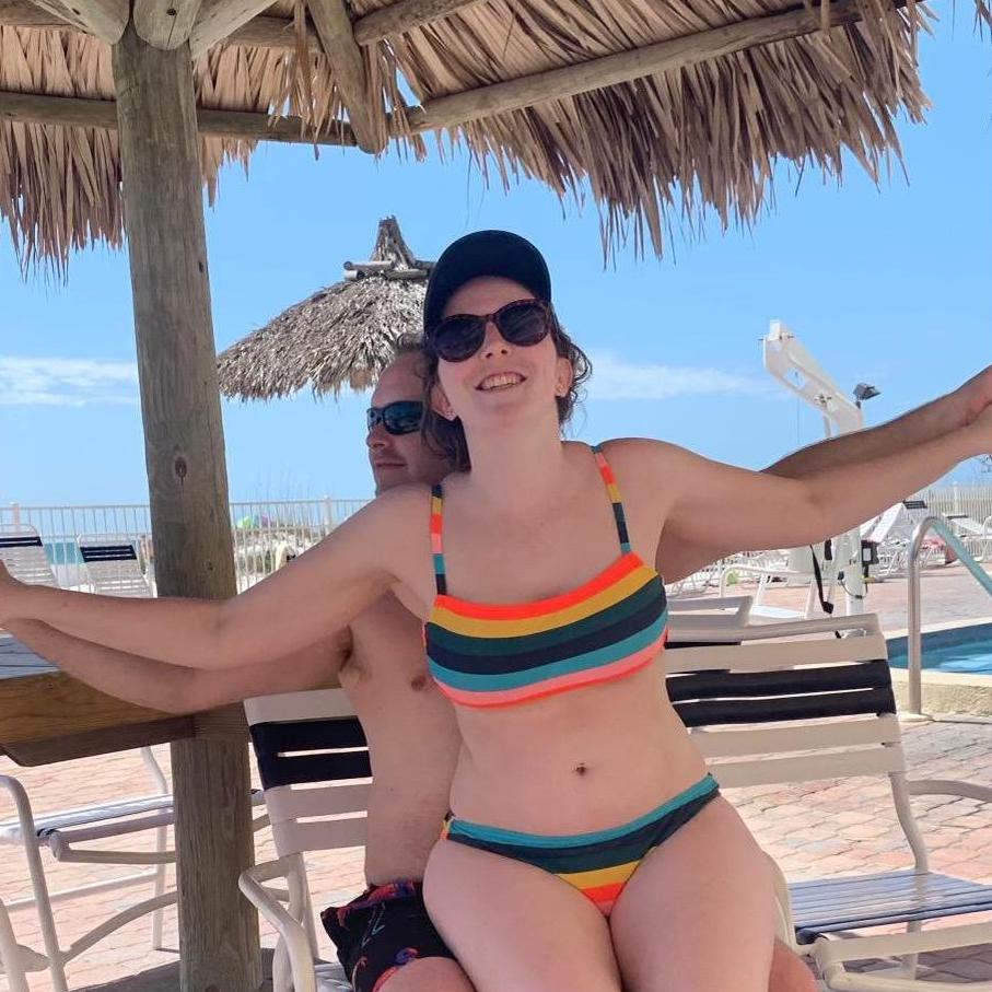 We had so much fun at beach with Samantha's family!