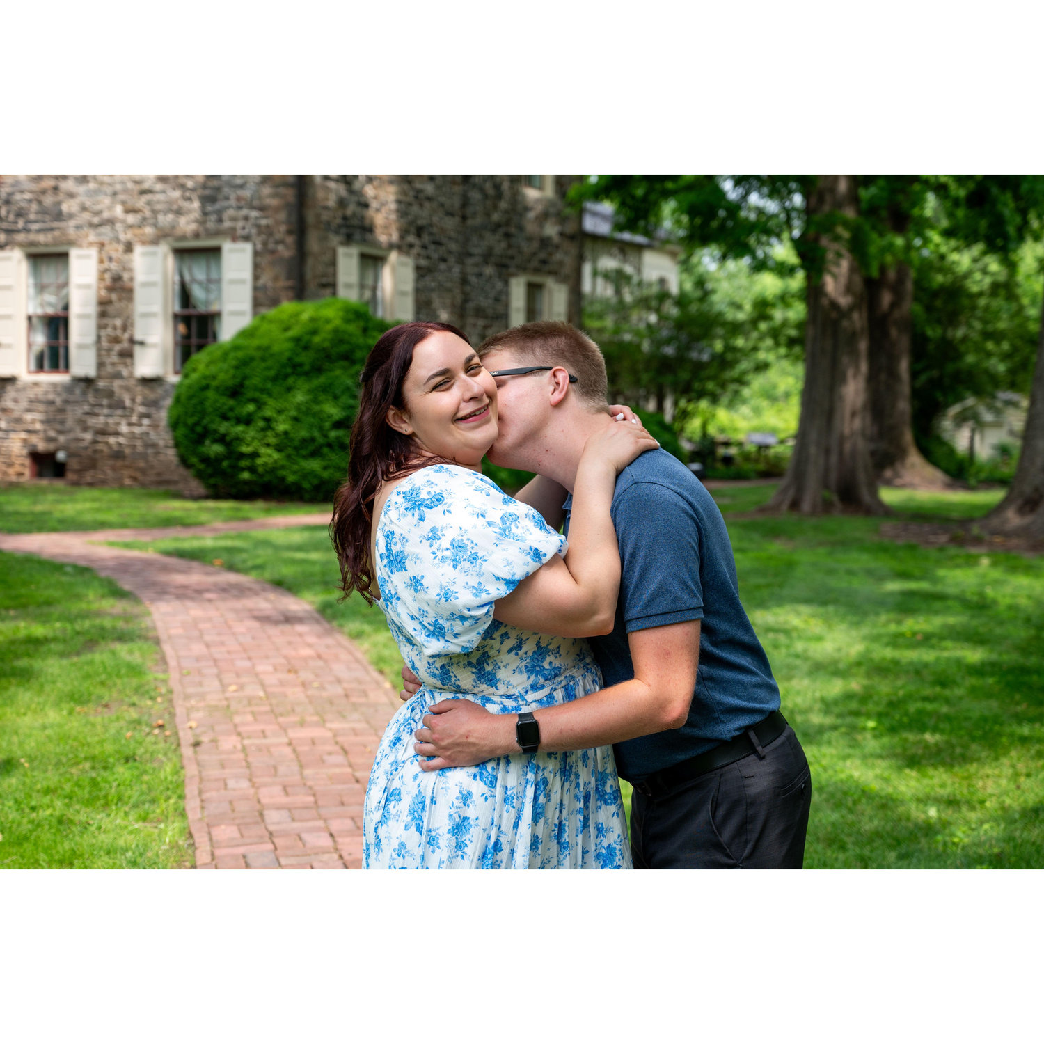 Taken from our Engagement Session exactly a year before our wedding on June 13th, 2025.