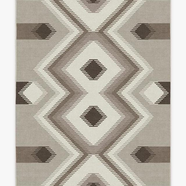 Anza Warm Grey Area Rug