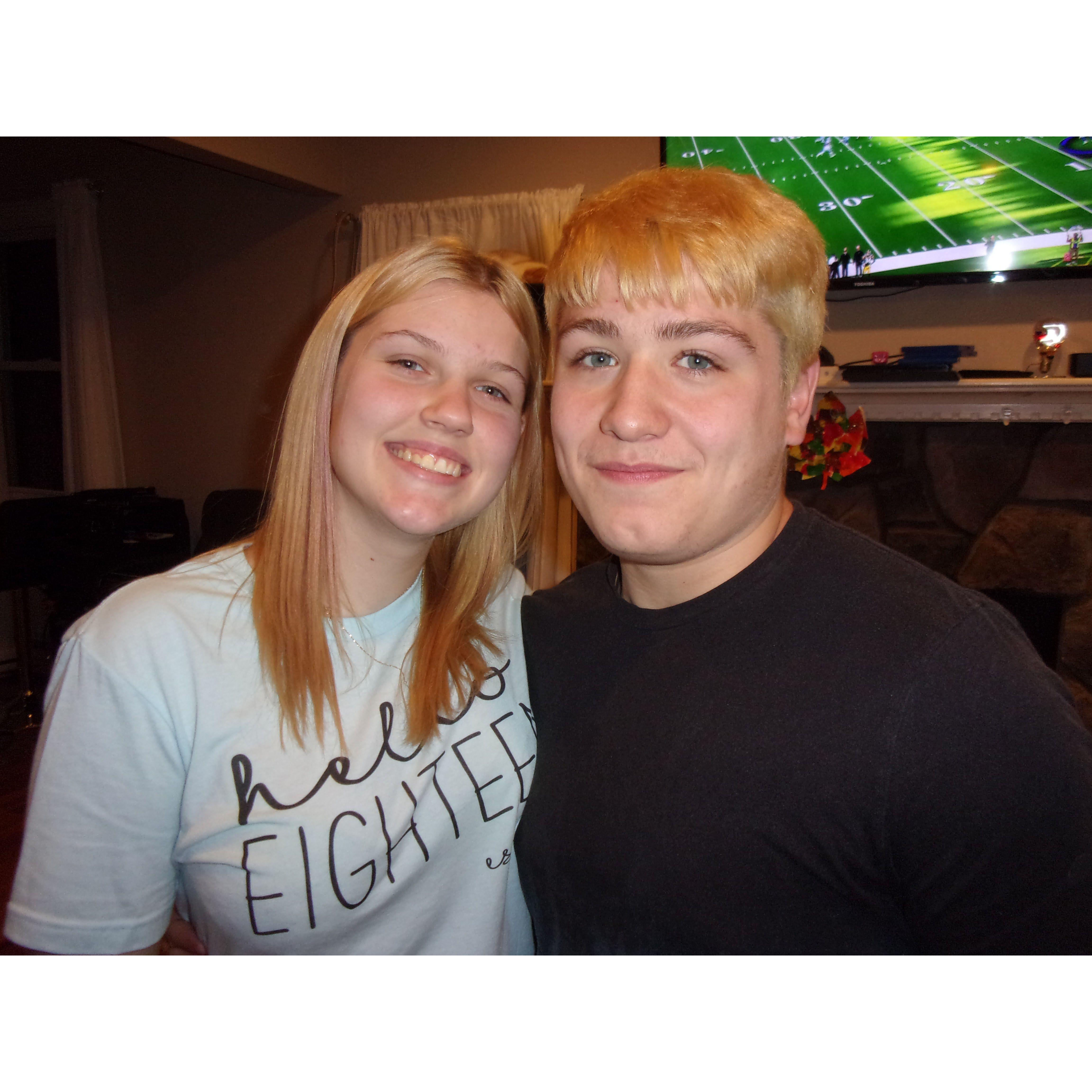 Through many birthdays..