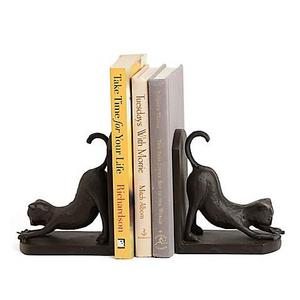 Danya B. Stretching Cats in Brown (Set of 2)