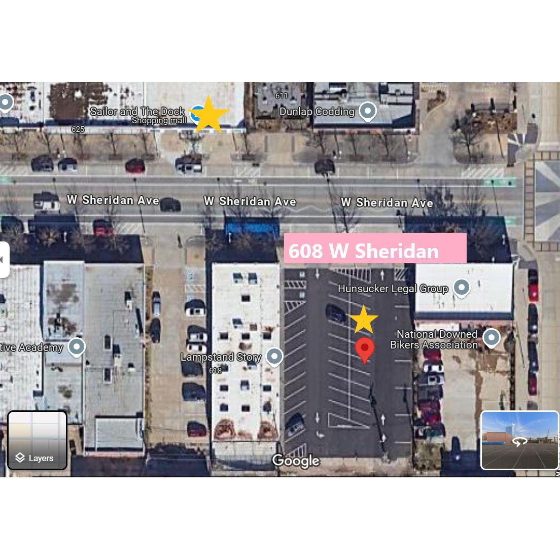 Reserved parking lot