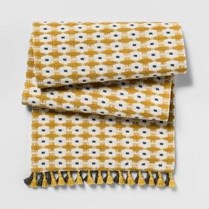 Yellow Chunky Weave Table Runner - Project 62™