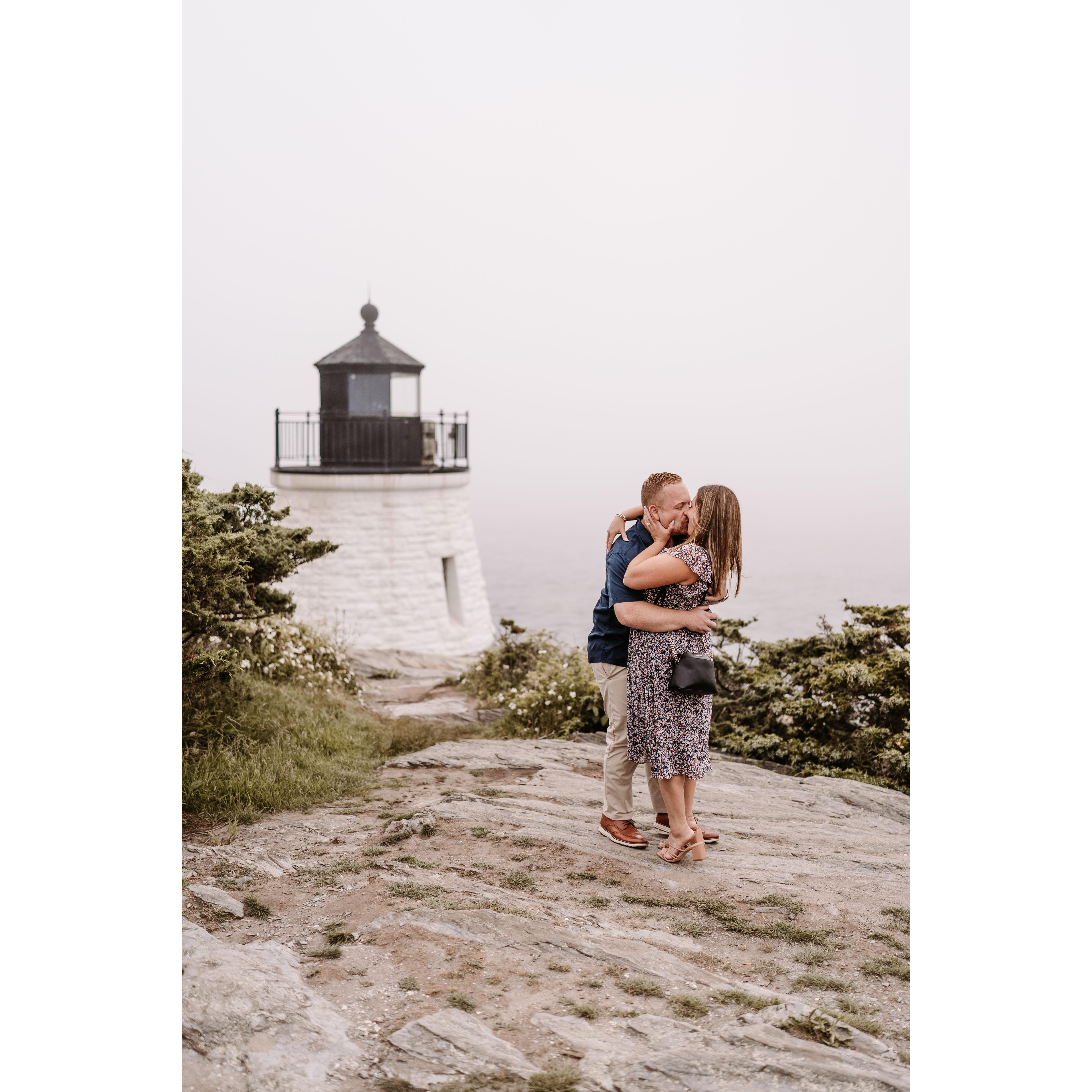 From our engagement photo album!