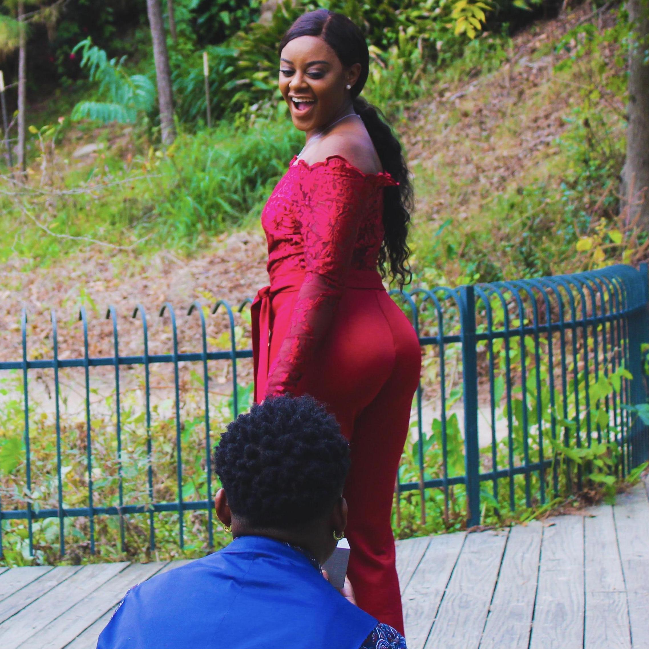 Down on one knee!