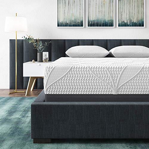 Classic Brands Cool Gel 2.0 Ultimate Gel Memory Foam 14-Inch Mattress with BONUS 2 Pillows, Queen