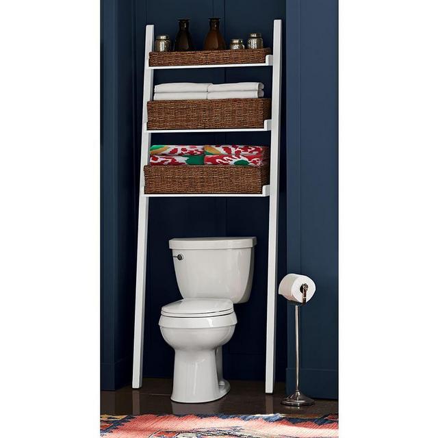 Ainsley Over-the-Toilet Ladder, White