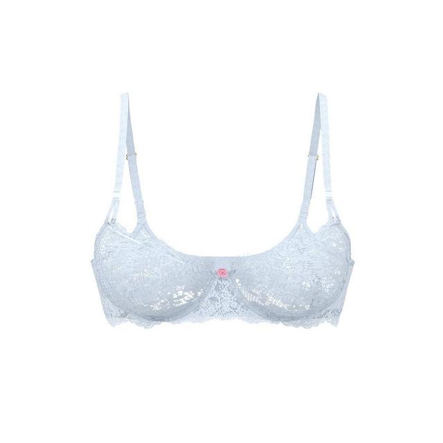 Wicked Wildflower Embroidery Unlined Balconette Bra