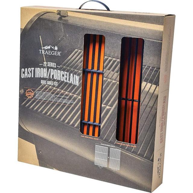 Traeger Grills BAC366 10525 22S Iron/Prcln Grate Kit