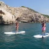 3. Paddleboarding in Sitges