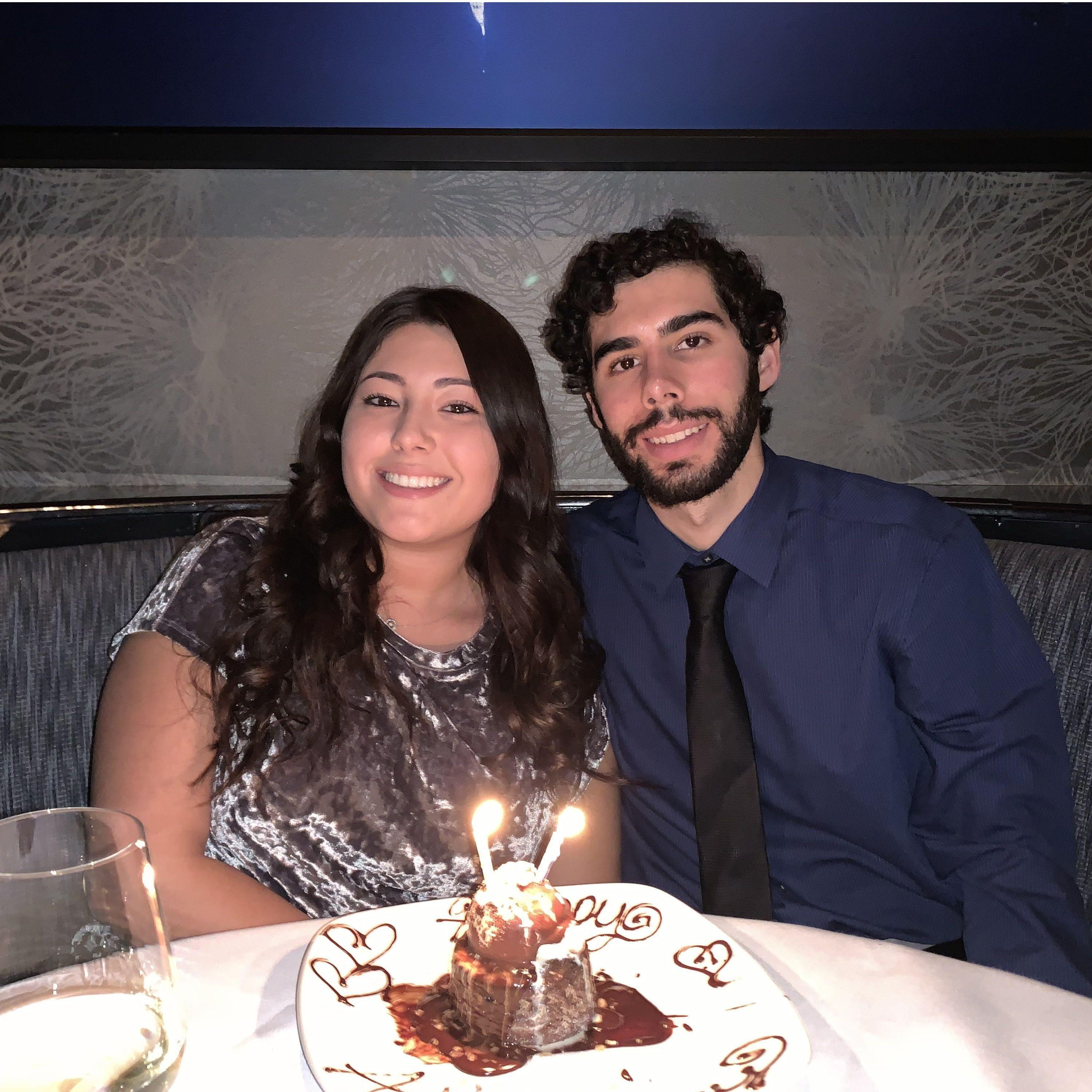 5 year anniversary dinner (2019)