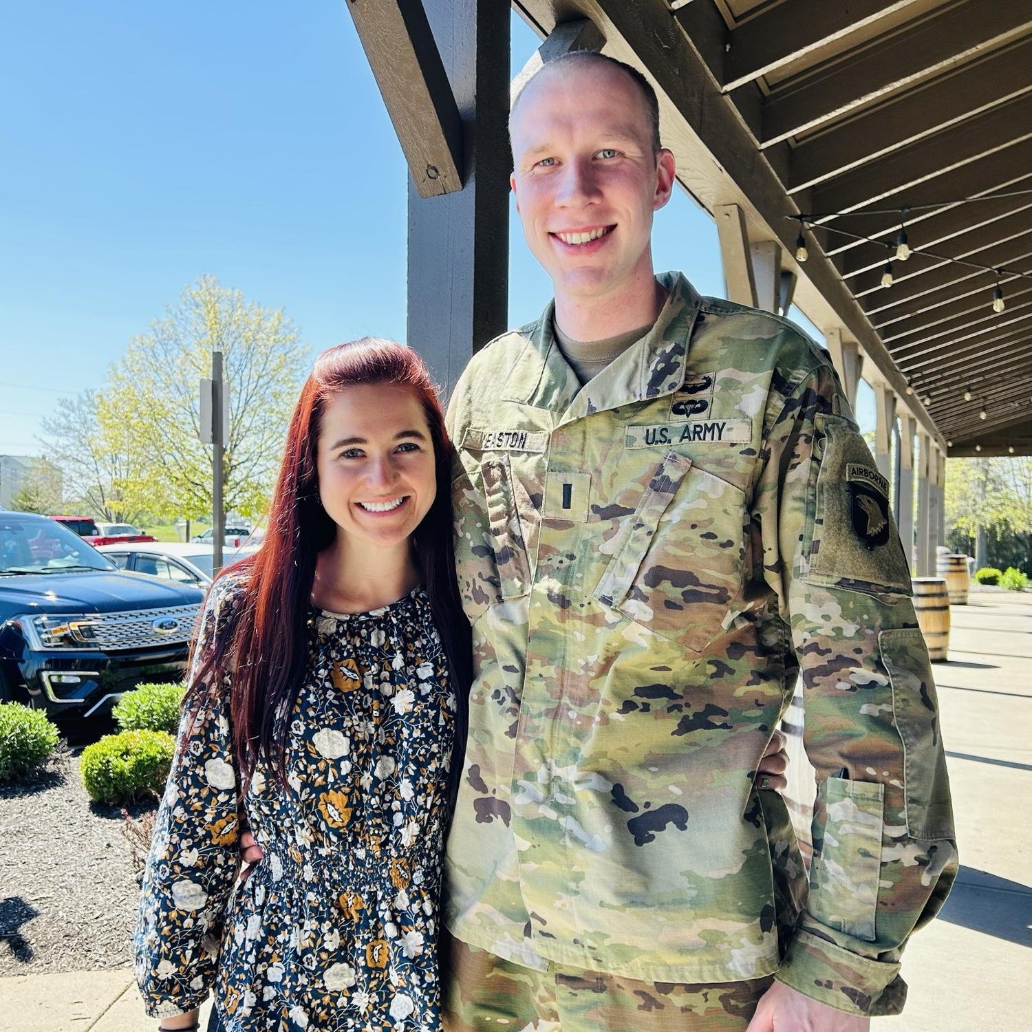 Tim returns home from Deployment 😍