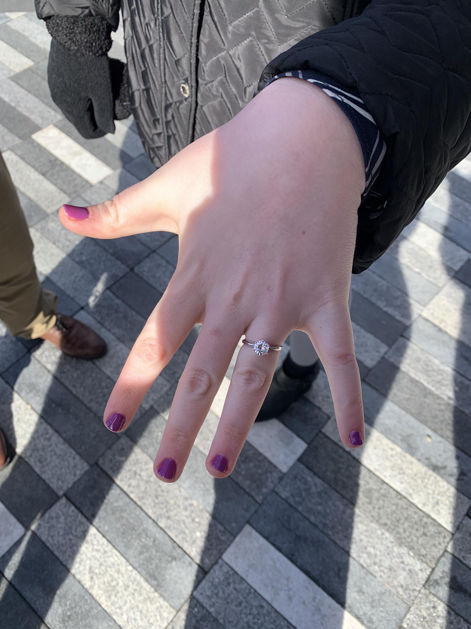 the ring 😍 (given to Greg by his mother)
