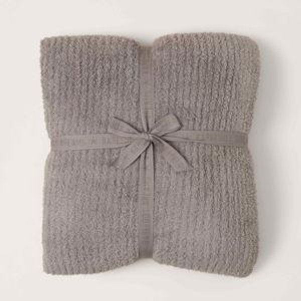 CozyChic® Ribbed Bed Blanket in Beach Rock | Full/Queen