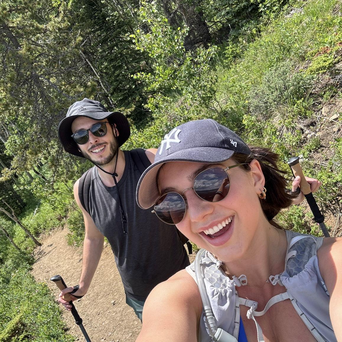 We love to hike