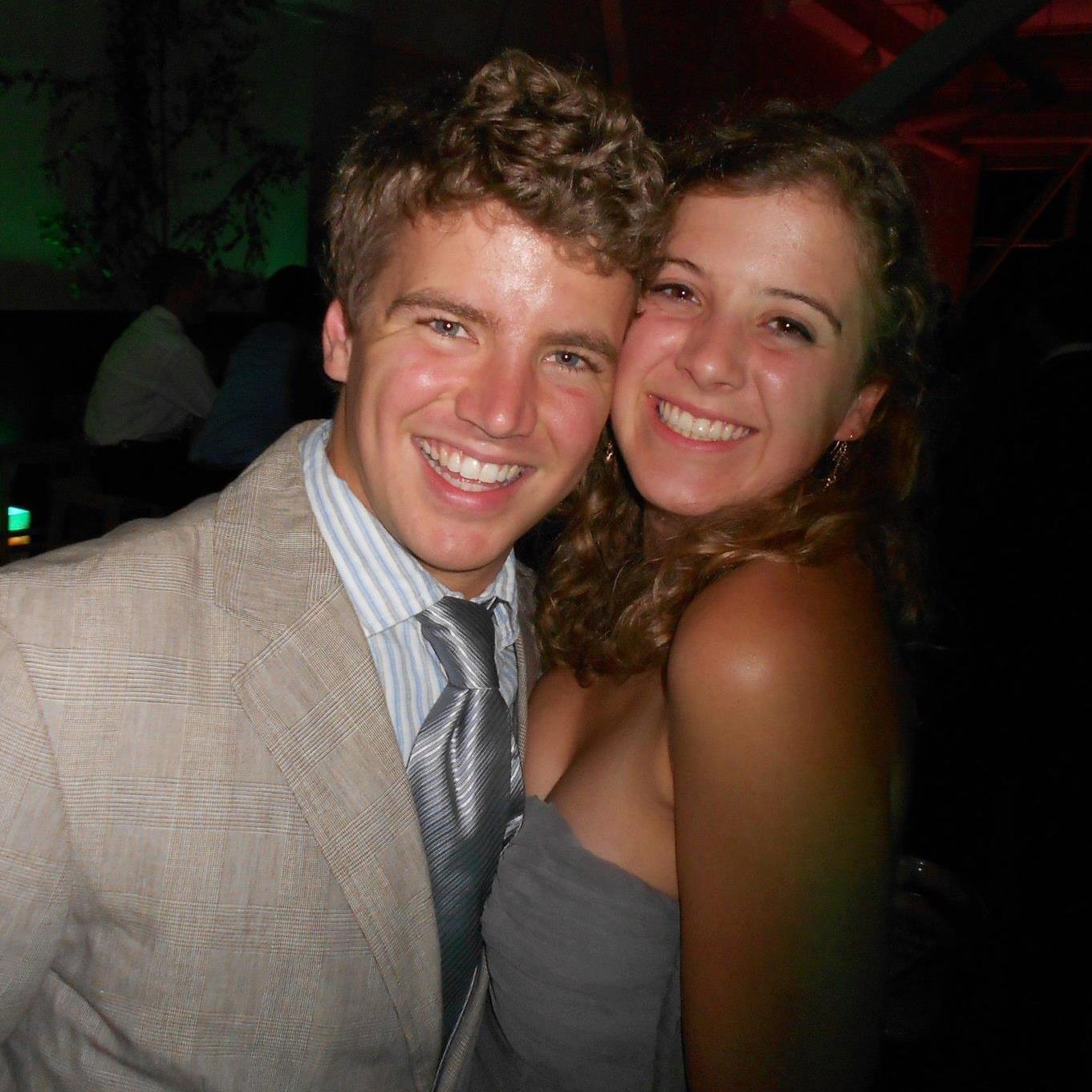 At Senior Formal together in 2012.