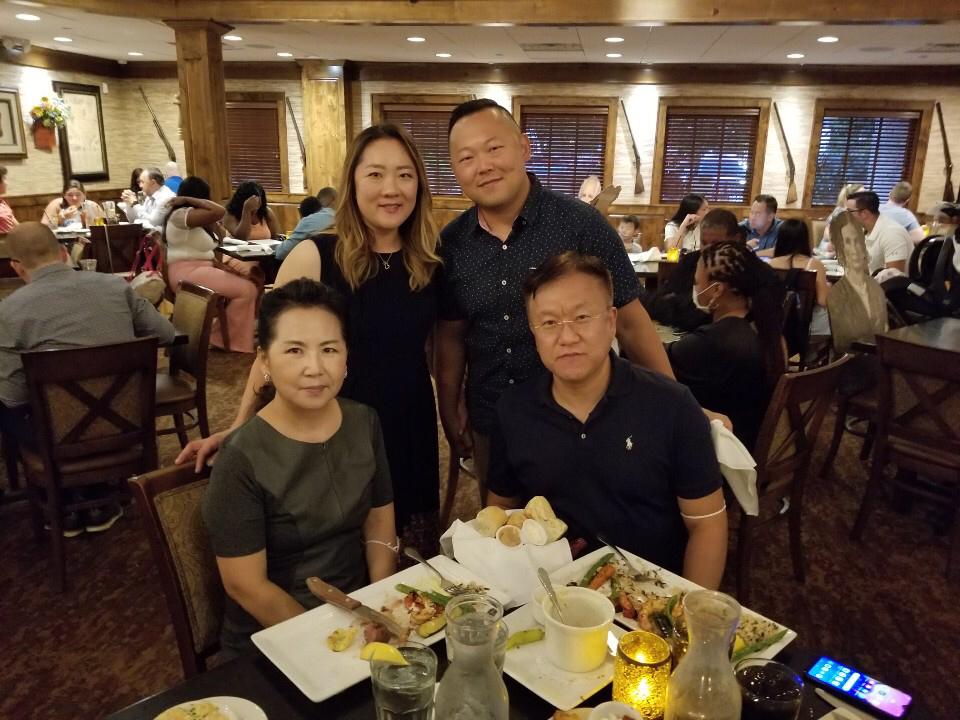 Dinner at Taste of Texas with Kris’s parents~