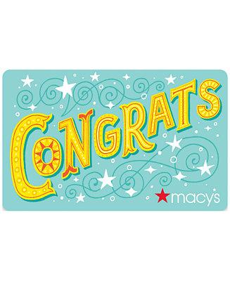Congrats E-Gift Card