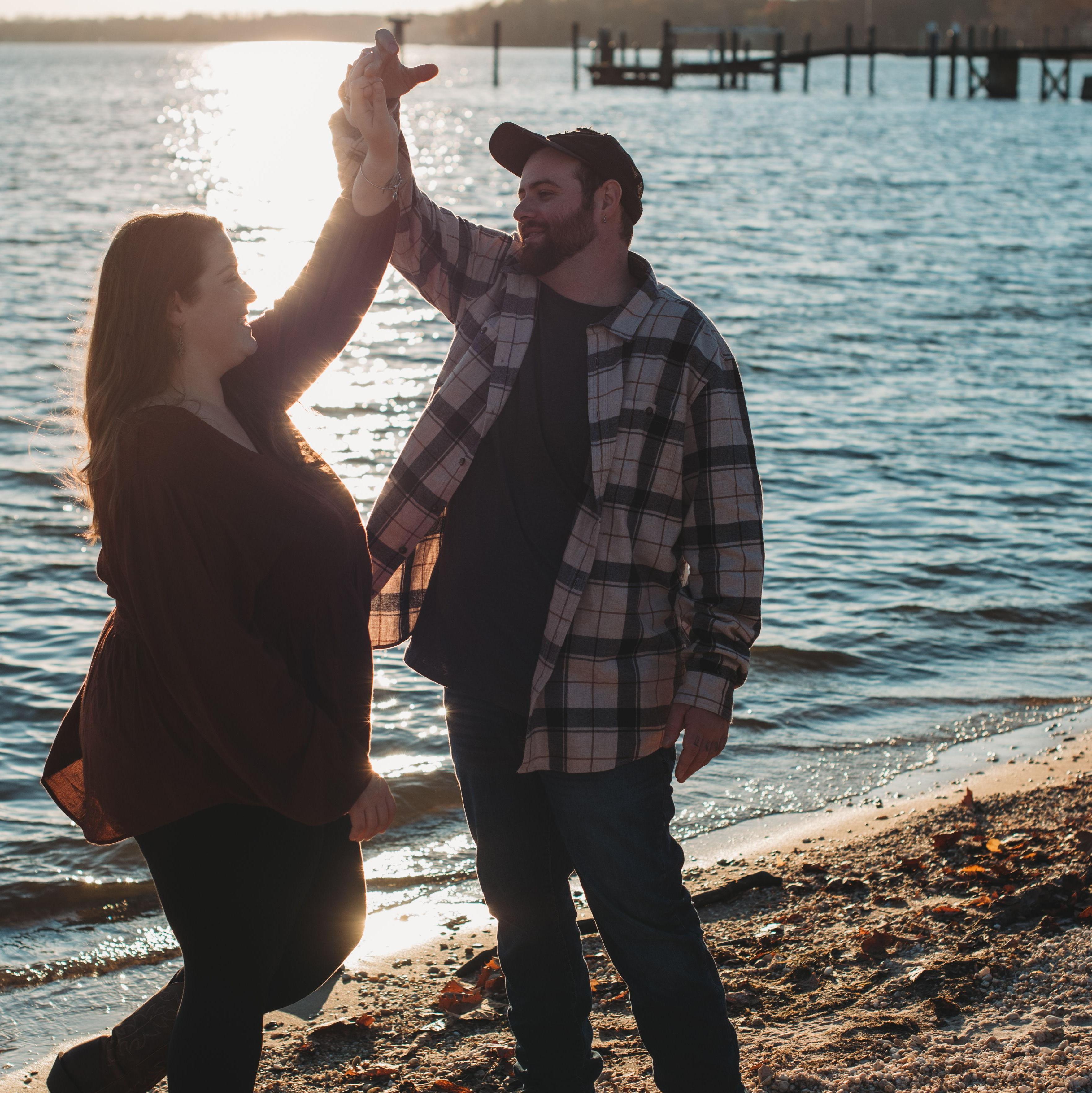 Got to get some dancing practice in before the big day.