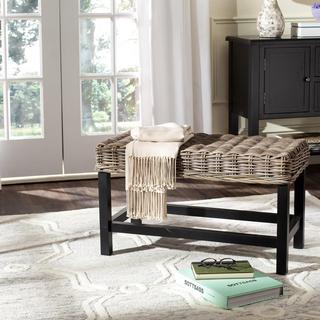 Omari Wicker Bench