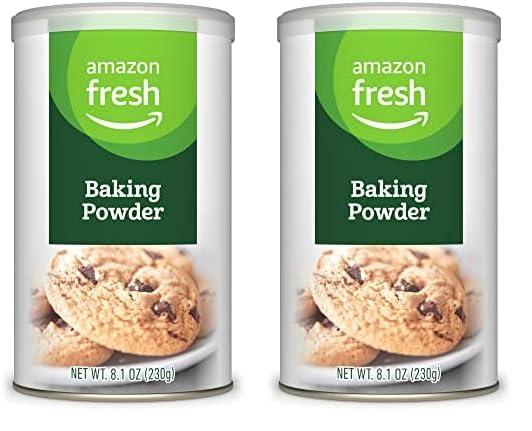 Amazon Fresh, Baking Powder, 8 Oz (Pack of 2)