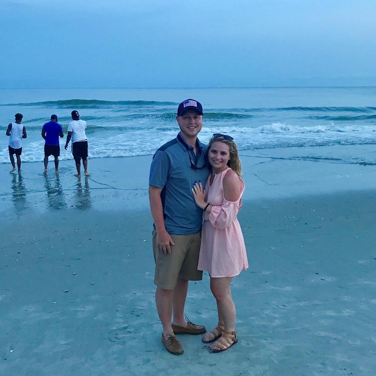 Our first beach trip to South Carolina.