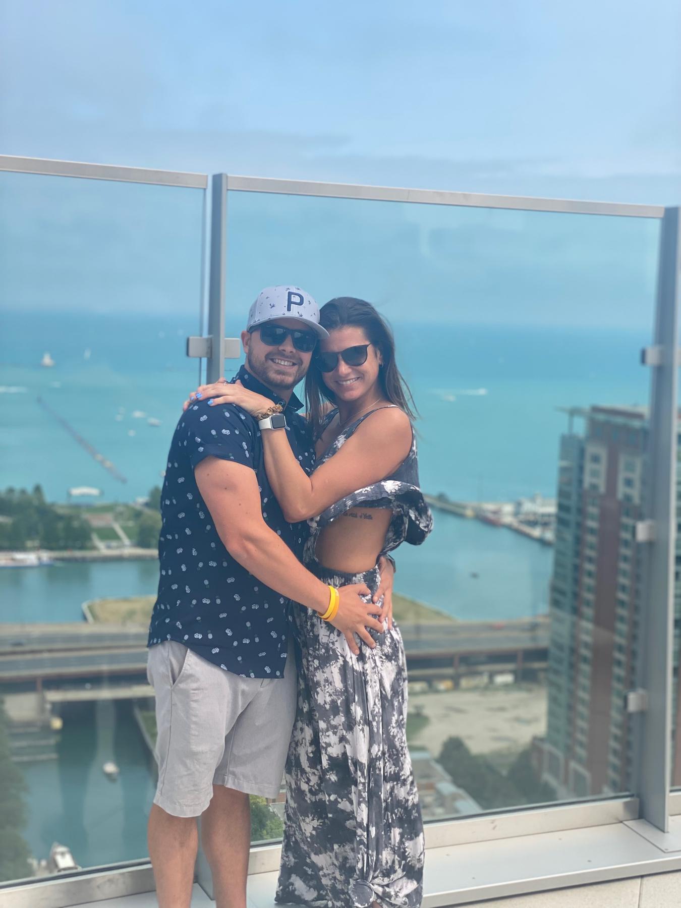Our good friends Kait and Andrew got engaged this day! And Chicago is beautiful.