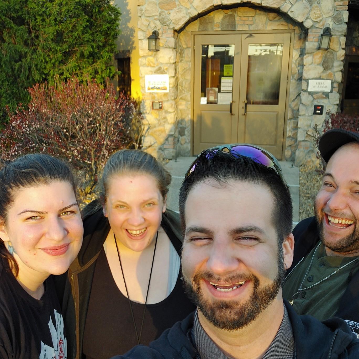 May 2, 2021 - Shawn pulled off a great surprise birthday party, inviting Robyn and Haley to meet us at Olive Garden.
