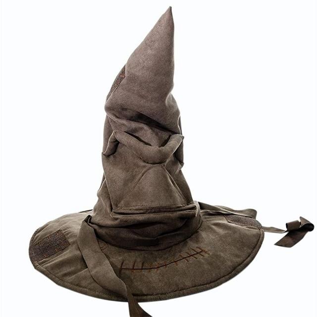 Harry Potter Real Talking Sorting Hat Animated Costume, Brown