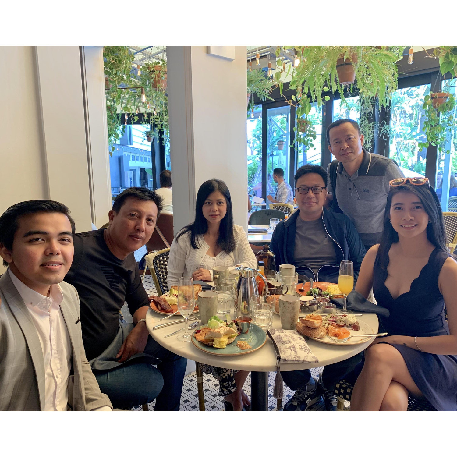 With U Zaw Zaw and friends from Max Myanmar Group. Los Angeles, CA. August 2019