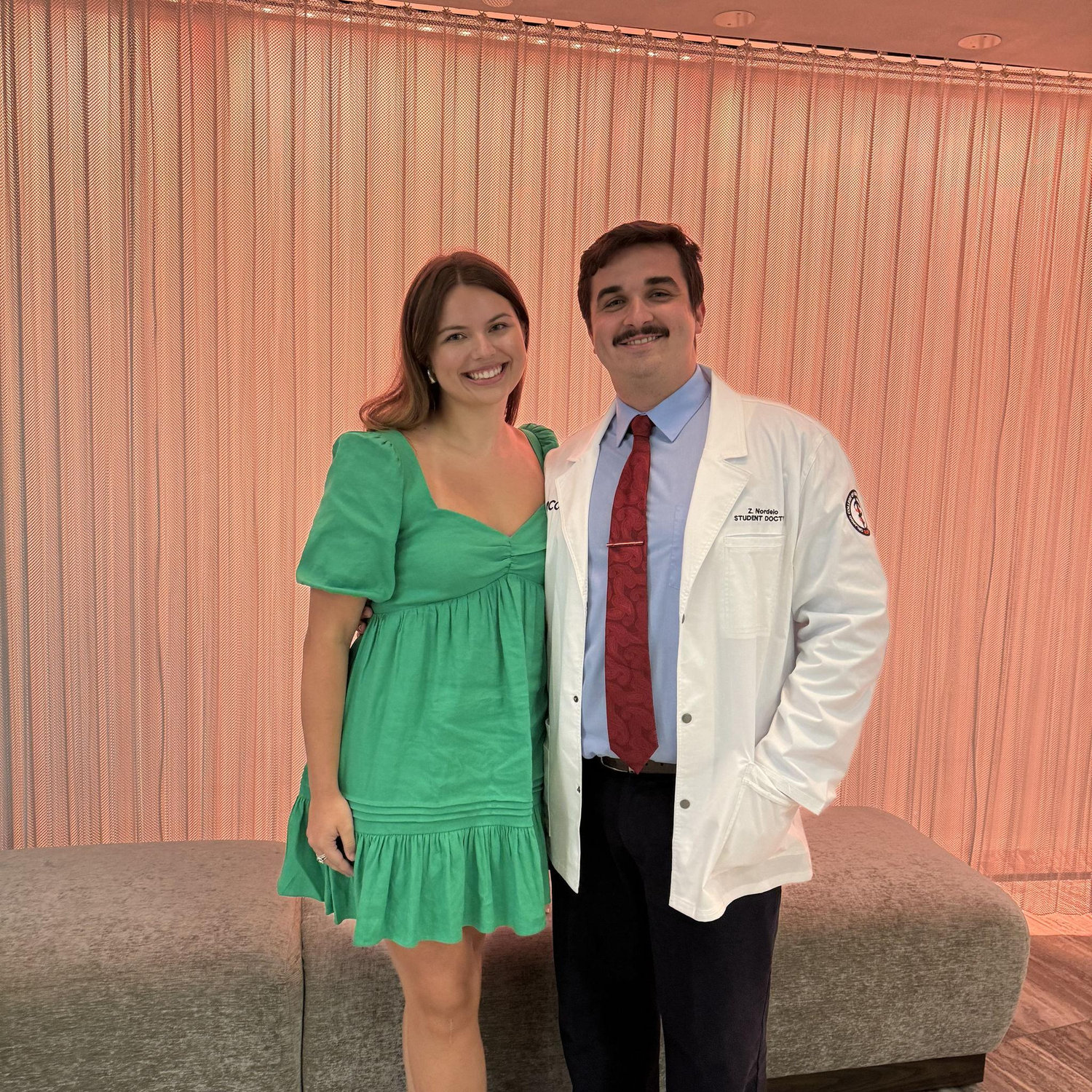 Zacks white coat ceremony !