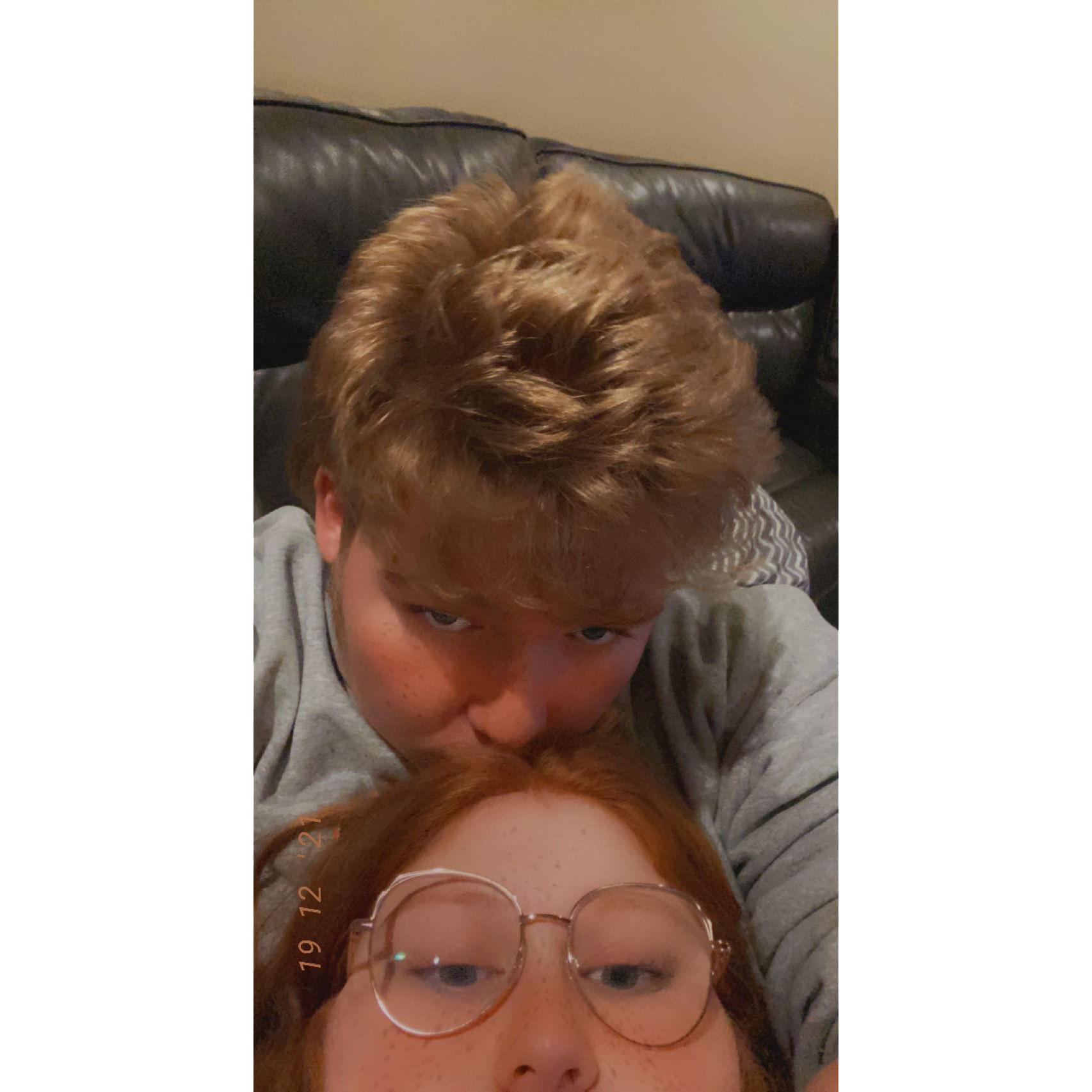 This was the first time me and Braden hungout at granny's house!