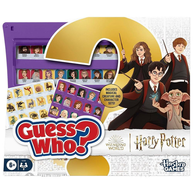 Guess Who? HARRY POTTER Edition Board Game | Ages 6 and Up | 2 Players | Fun Games for Kids and Preschoolers | Family Gifts (Amazon Exclusive)