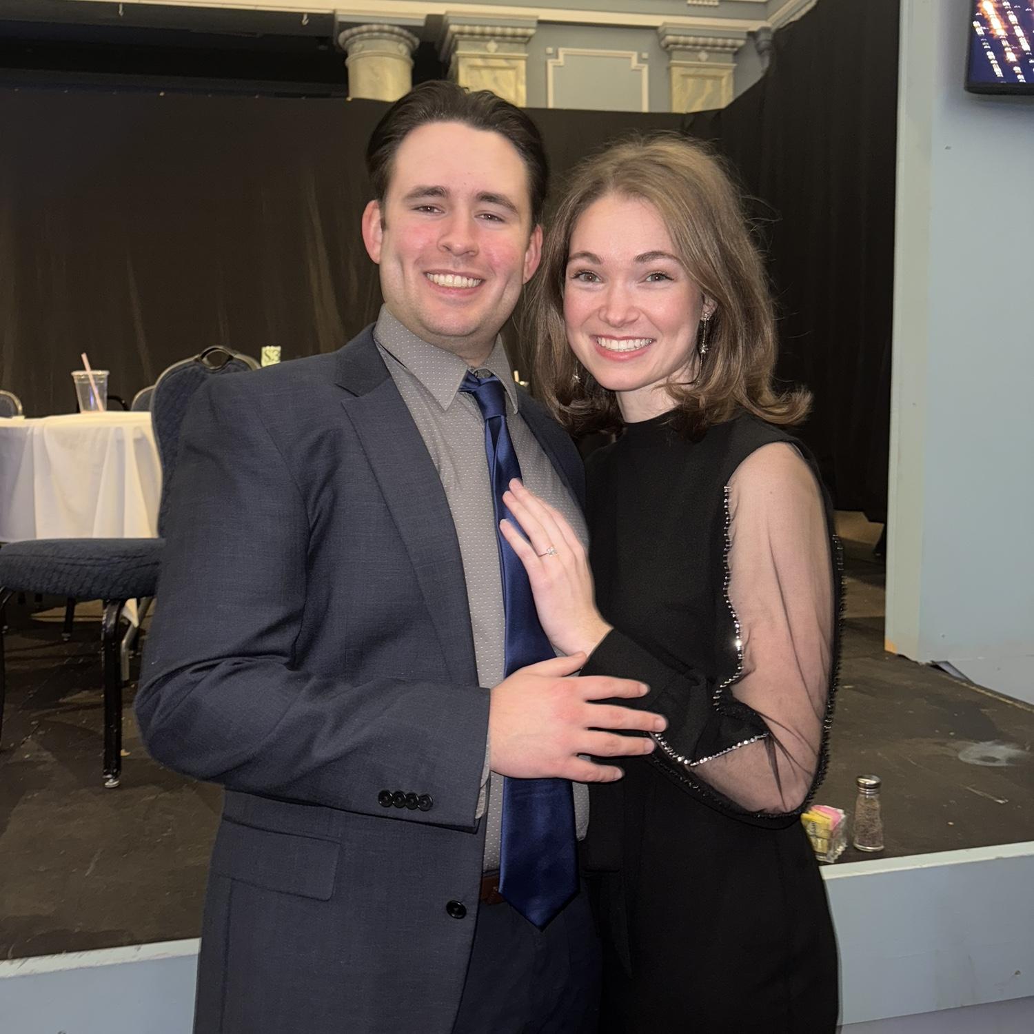 January 2026. Duck Creek Ovations. First major outing as an engaged couple!