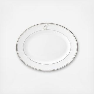 Federal Platinum Script Platter