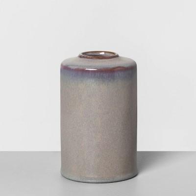 6" Ceramic Vase Jet Gray - Hearth & Hand™ with Magnolia