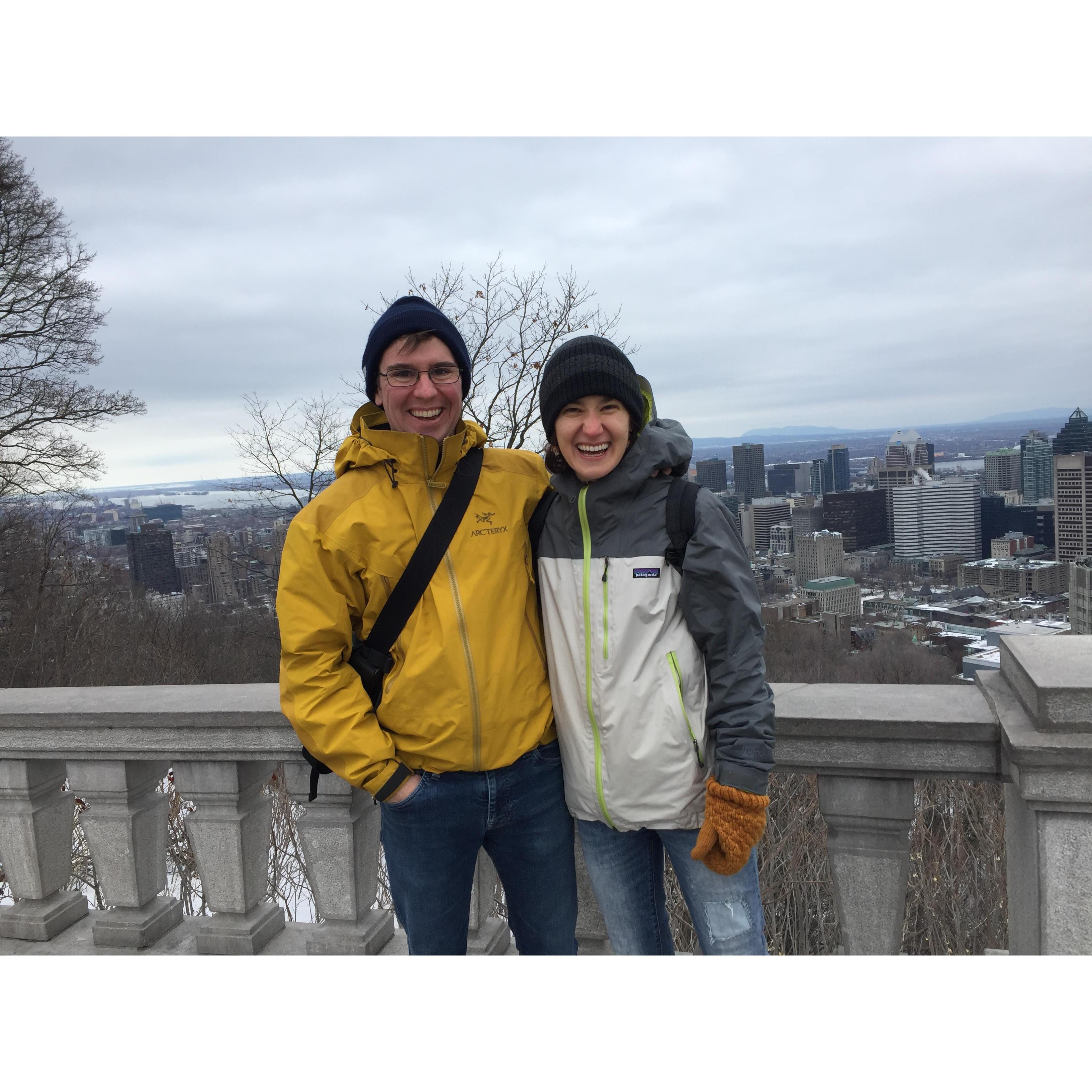 Montreal! It was SO COLD!!