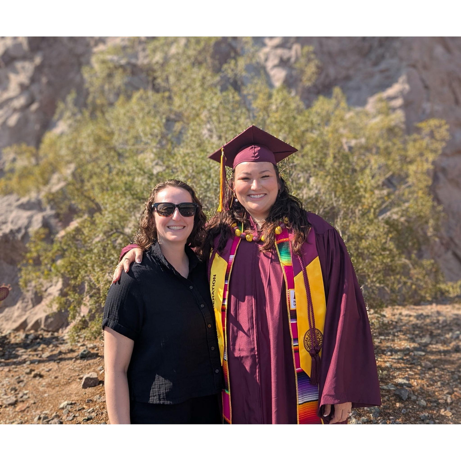 Jamie's college graduation