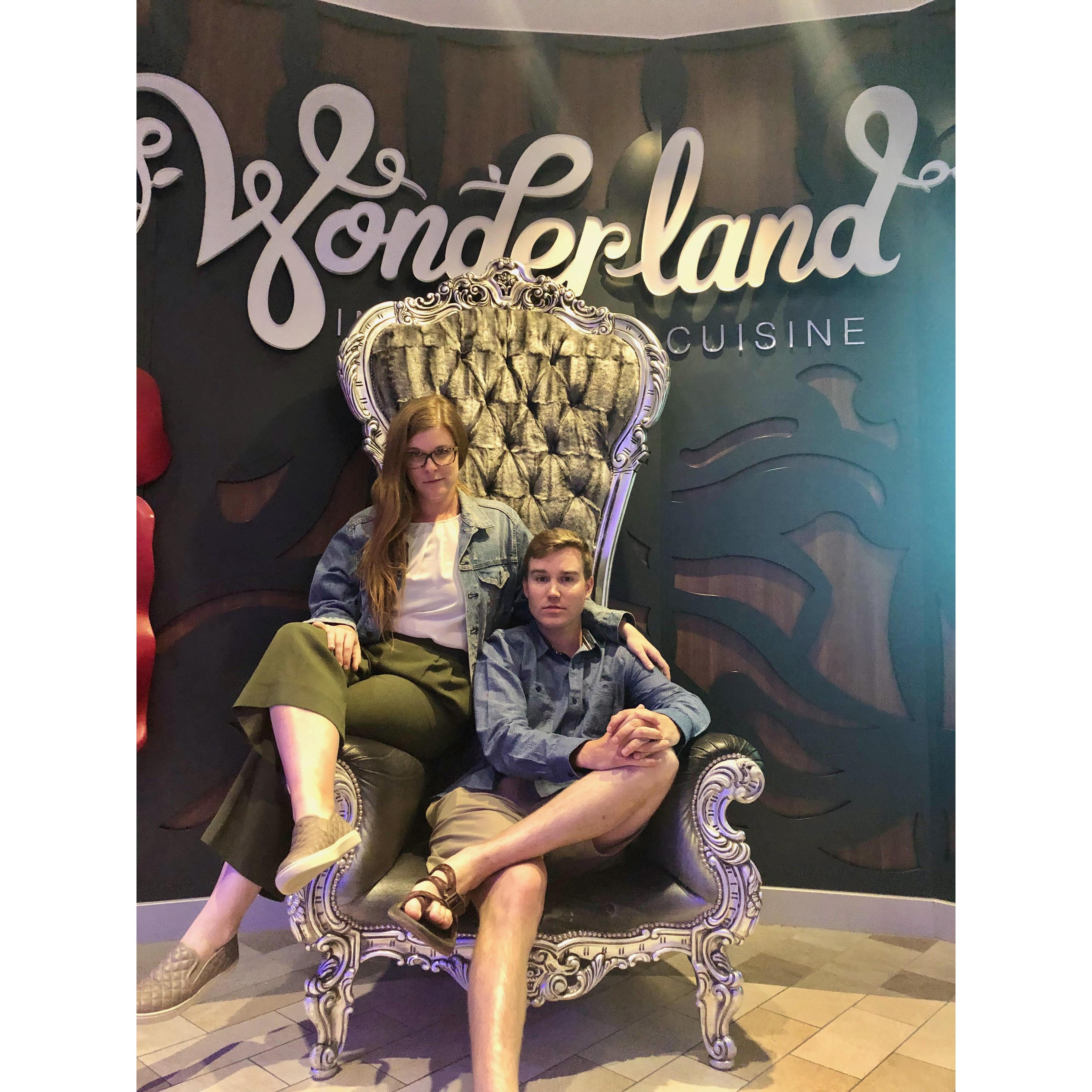 Extremely serious about all food, especially at our favorite restaurant (July 2019)