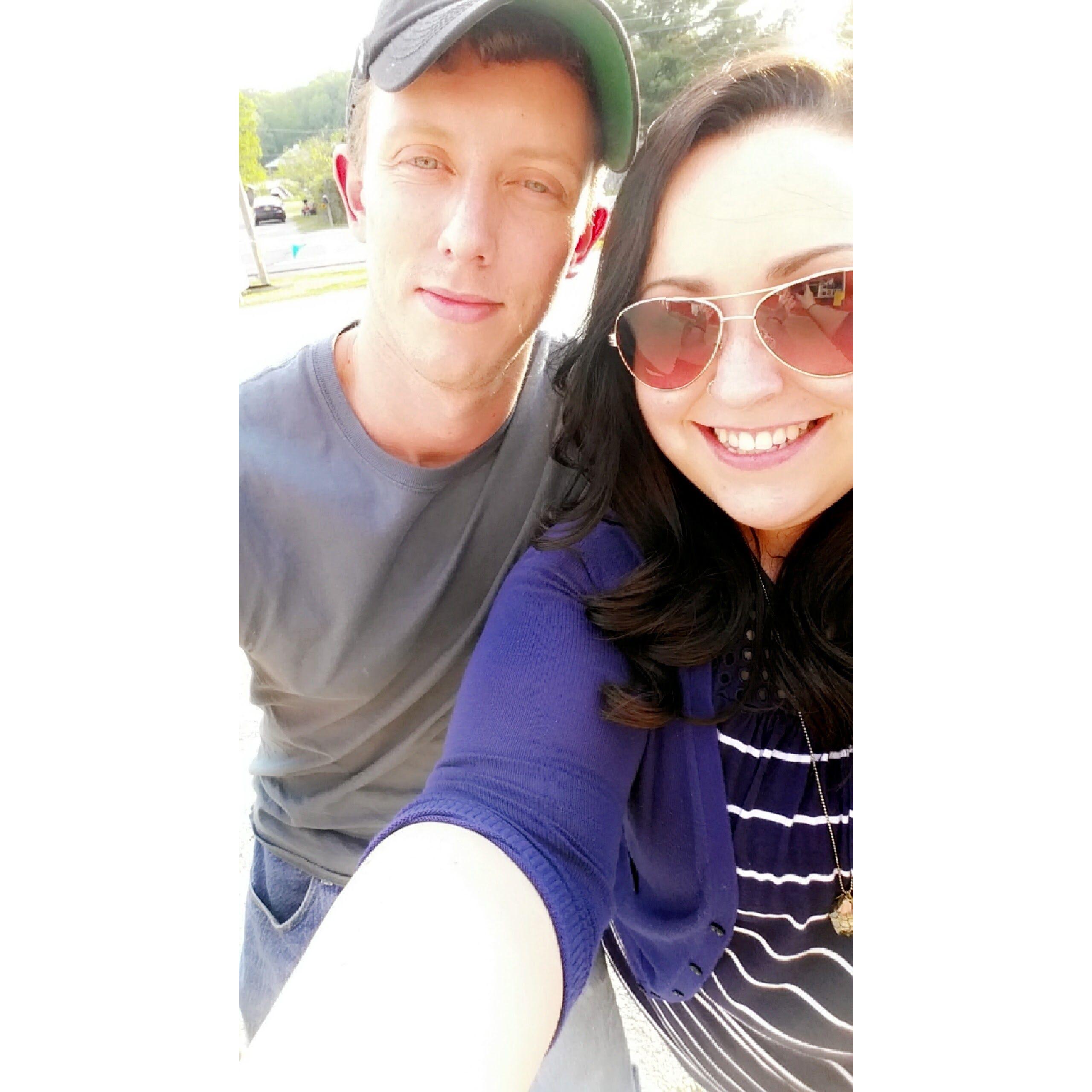 Our first time meeting in person